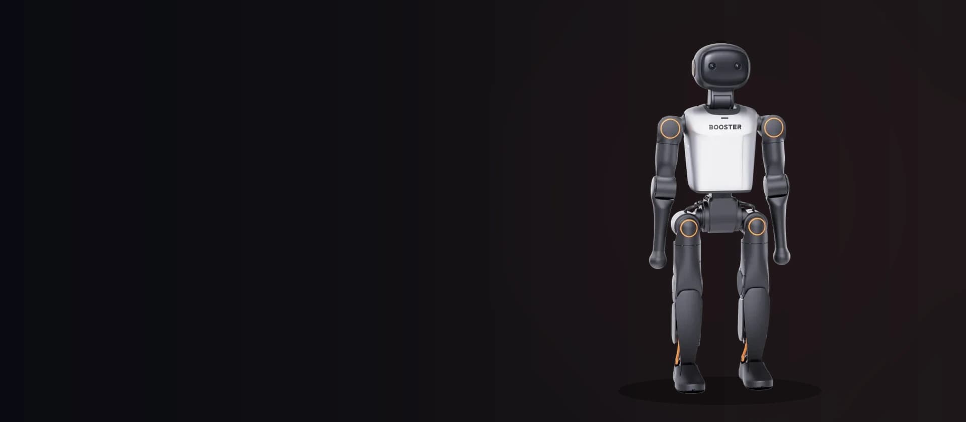 Booster K1 compact bipedal robot in an official product image