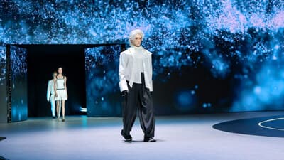 UWORLD U1 humanoids walking onstage at UBTECH's June 2026 launch event