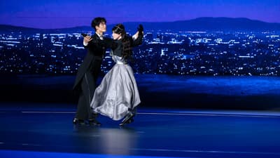 UWORLD U1 humanoid performing a partner dance during the launch event